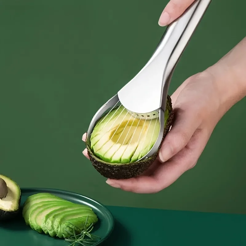 Avocado Slicer Tool - 1個入りアボカドツール、フルーツアボカドカッターコアセパレーターナイフツール、多機能アボカドナイフ、スライサーマッシャーピッターピーラー