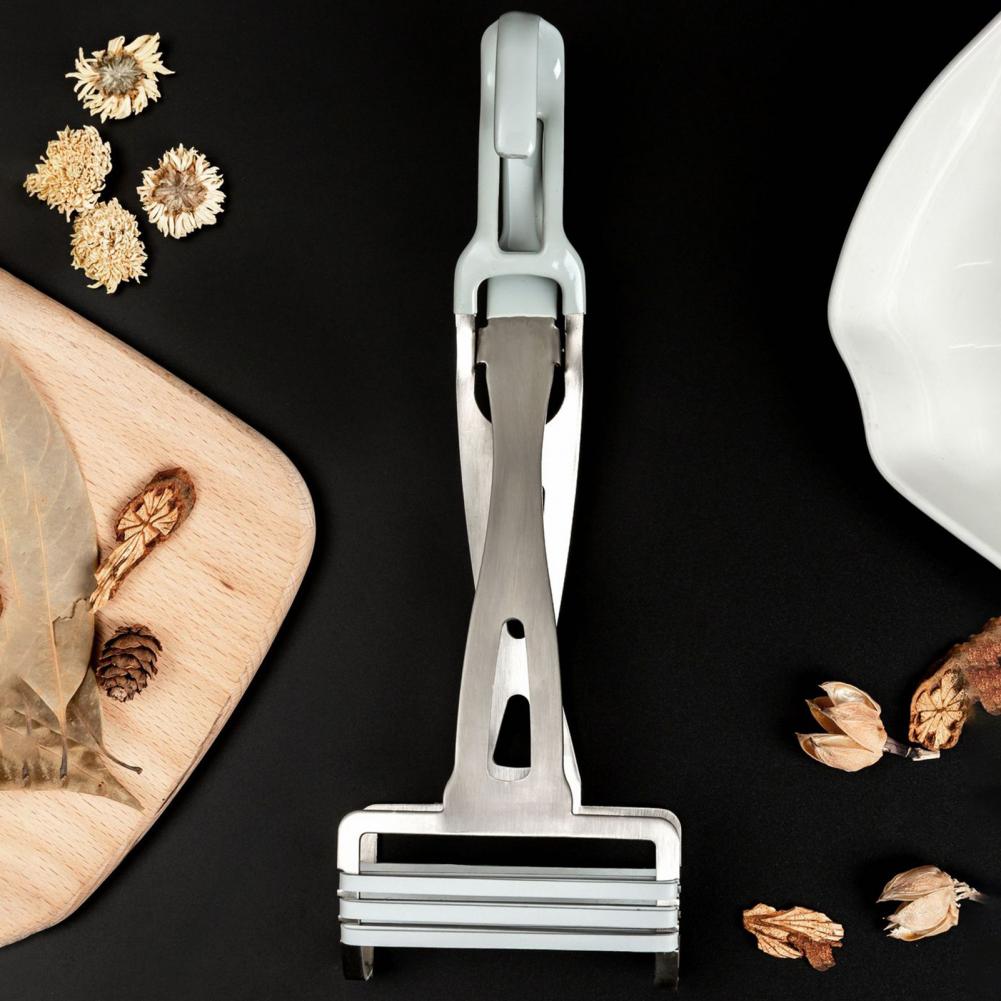 Kitchen Gadgets Useful - キッチンガジェット ステンレス製野菜クリップ ステンレス製火傷防止プレートクランプセット 家庭用レストラン用 安全な食器用