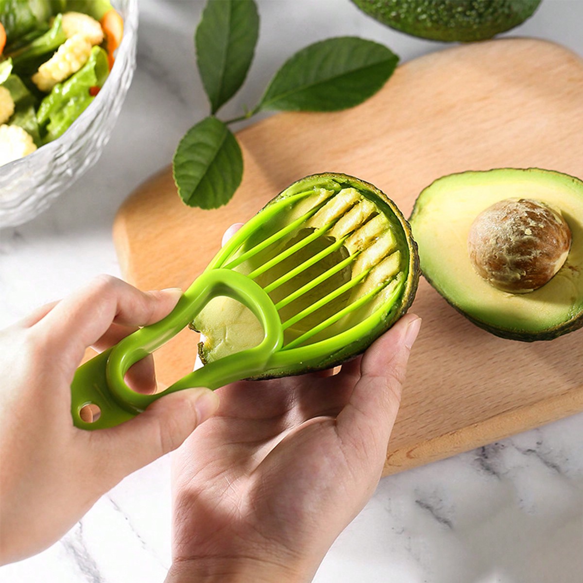 1個入りアボカドピーラー、アボカドカッティングナイフ、フルー - Avocado Slicer Tool のレビューと価格