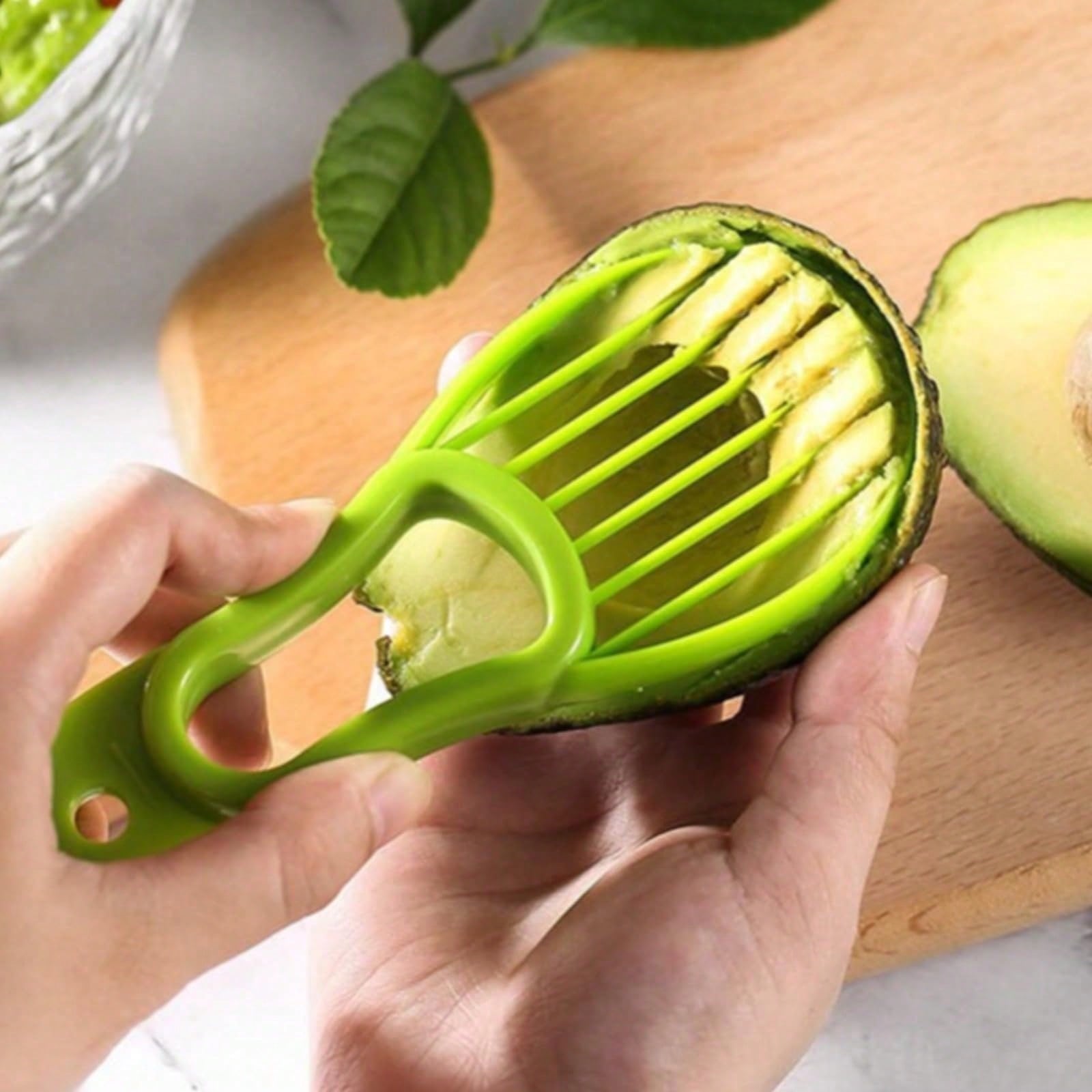 プロのグアカモレメーカー、アボカドスライサー、美しい緑色の頑 - Avocado Slicer Tool のレビューと価格