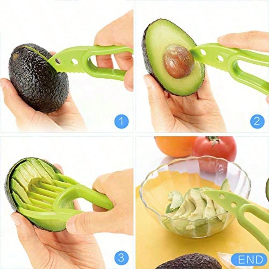 プロのグアカモレメーカー、アボカドスライサー、美しい緑色の頑 - Avocado Slicer Tool のレビューと価格