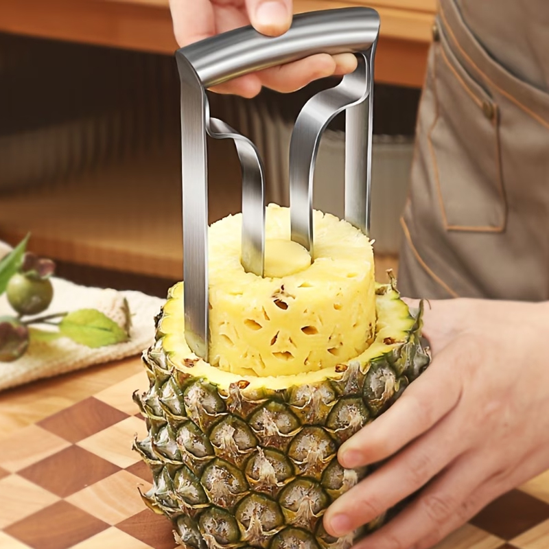 パイナップルピーラー パイナップルコアラー スライサー ステ - Kitchen Gadgets Vegetable Cutter のレビューと価格