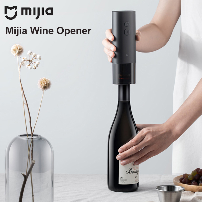 Mijia 電動ワインオープナー乾電池式自動赤ワインボトルキ - Kitchen Gadgets And Accessories のレビューと価格