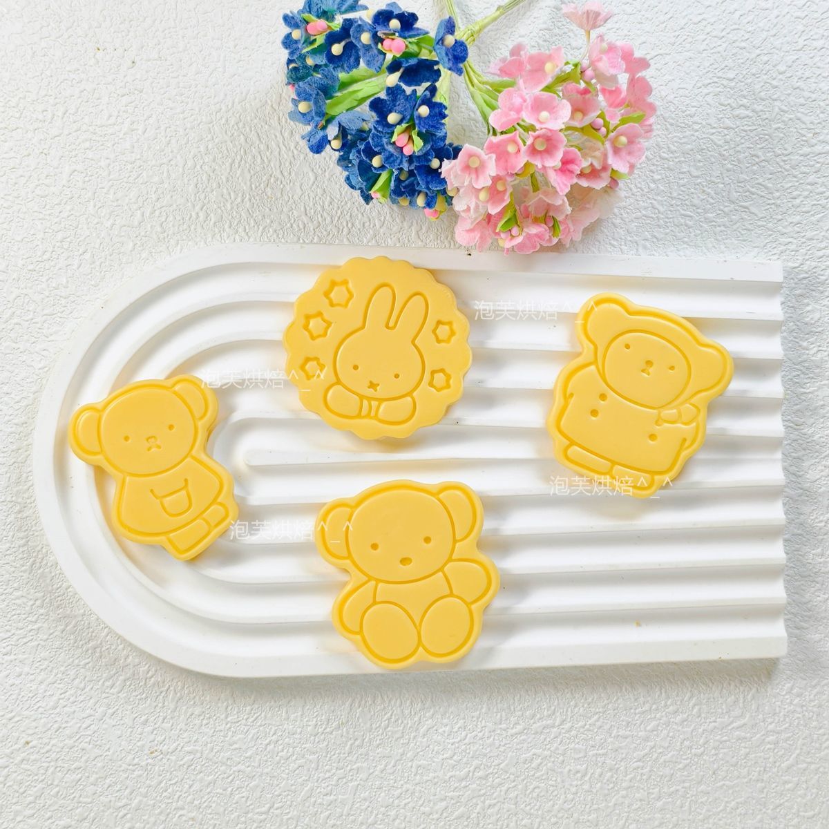 かわいい 3D プレスクッキー型 ミッフィー柄付き 再利用可 - Kitchen Gadgets And Accessories のレビューと価格