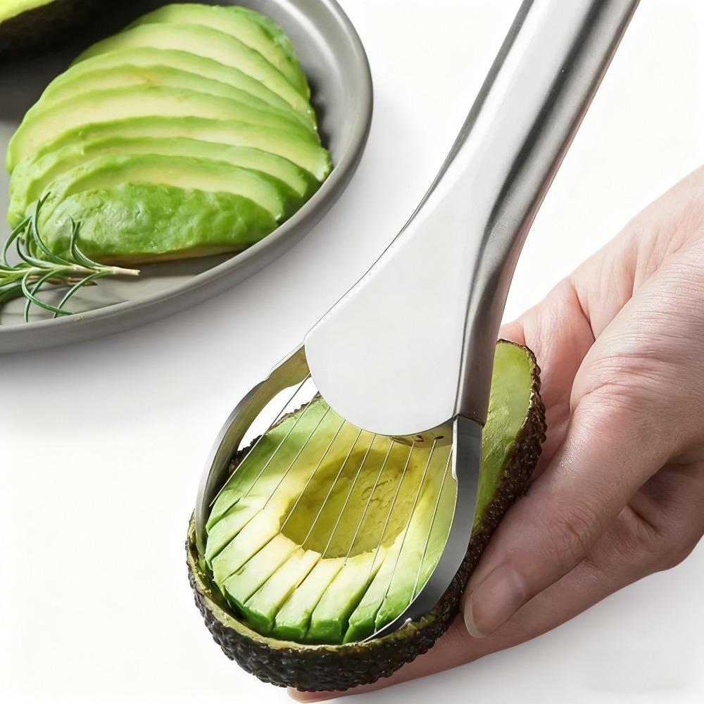 2 in 1 アボカドナイフ ステンレス製カッター キッチン - Avocado Slicer Tool のレビューと価格