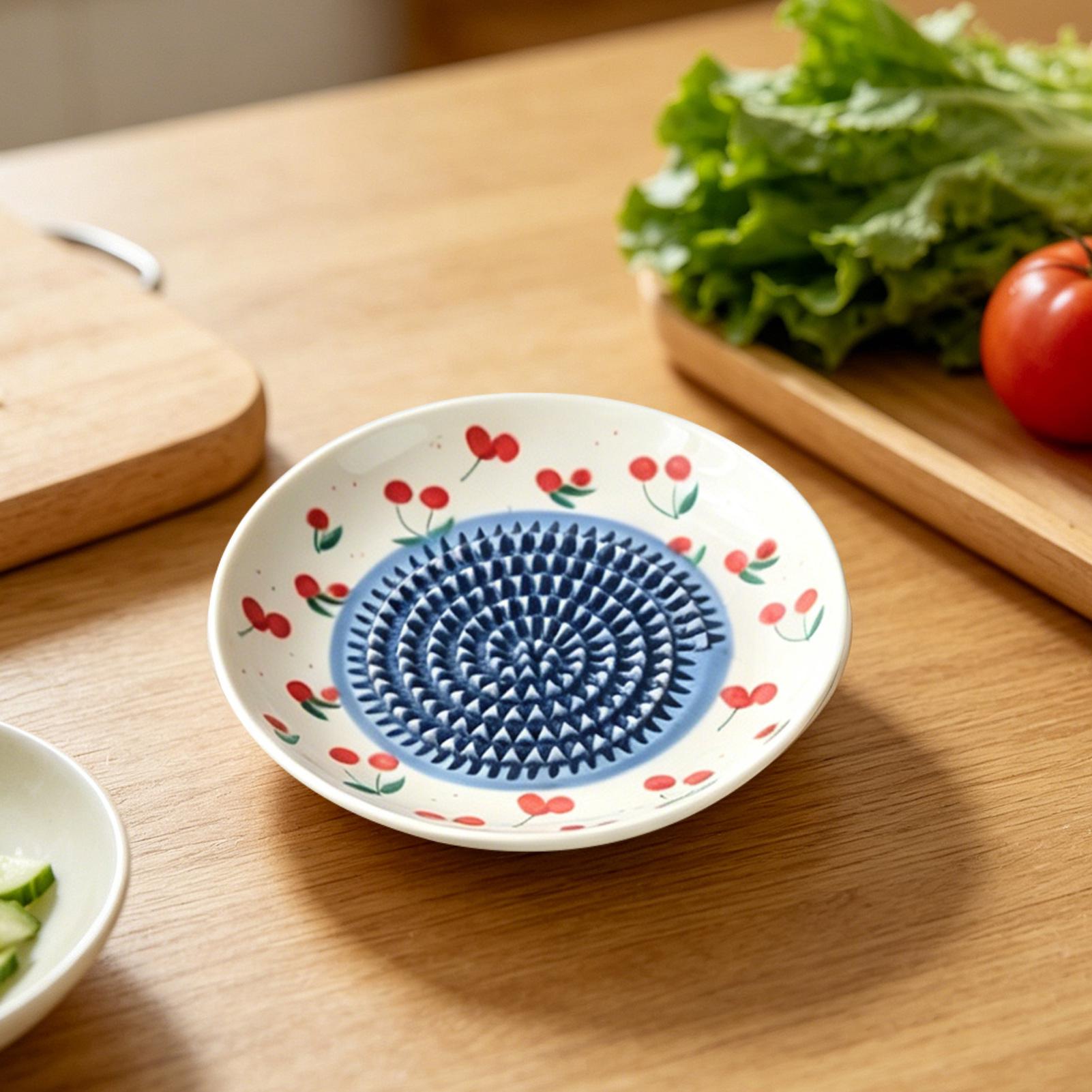 シンプルなセラミック製生姜おろし器、手動グラインダー、ニンニ - Kitchen Gadgets Useful のレビューと価格