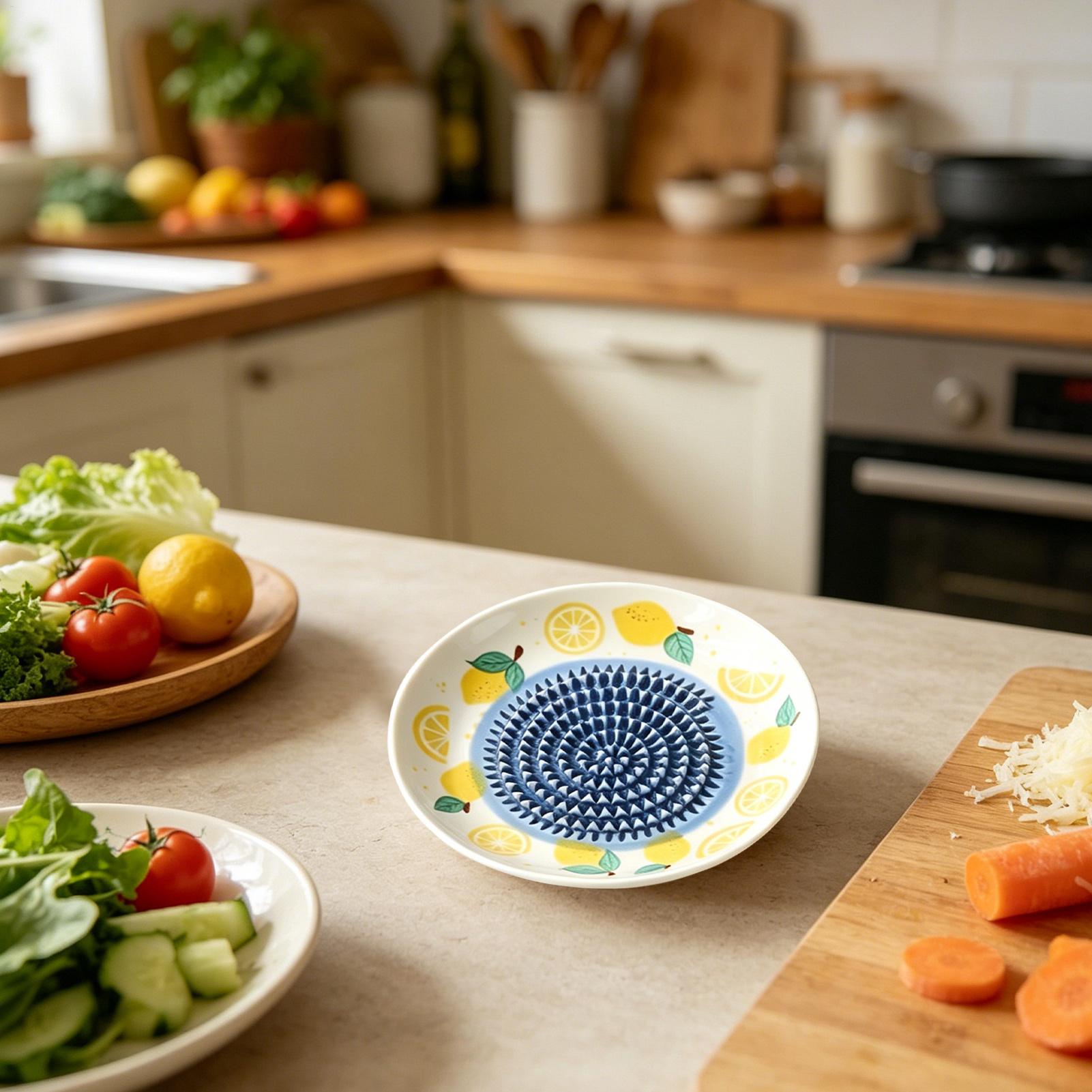 シンプルなセラミック製生姜おろし器、手動グラインダー、ニンニ - Kitchen Gadgets Useful のレビューと価格