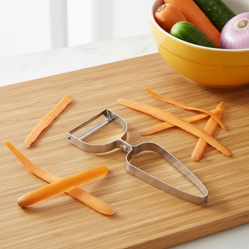 ステンレス鋼野菜ピーラー高速皮むきシャープブレード1個入り時 - Kitchen Gadgets Save Time のレビューと価格