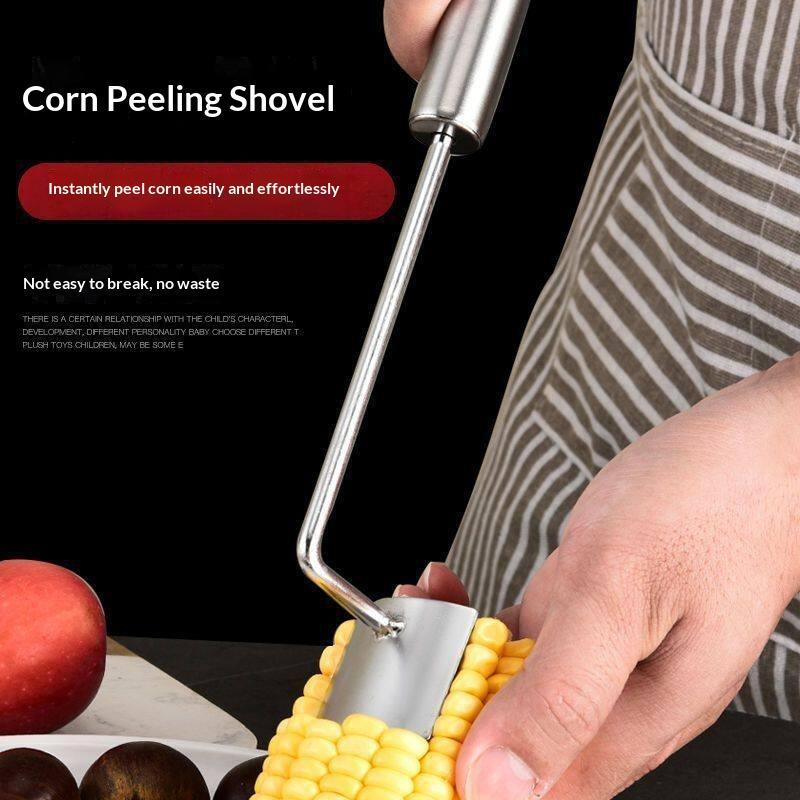 ステンレス鋼のトウモロコシの皮むき器 時間を節約するトウモロ - Kitchen Gadgets Save Time のレビューと価格