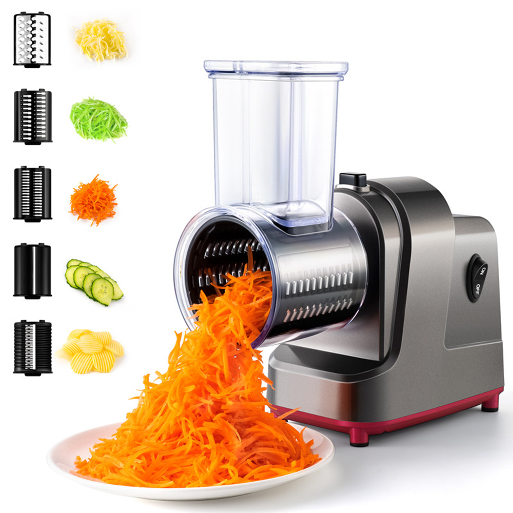 LMETJMA 250 ワット 5 で 1 電気野菜スライサ - Cheese Grater Box のレビューと価格