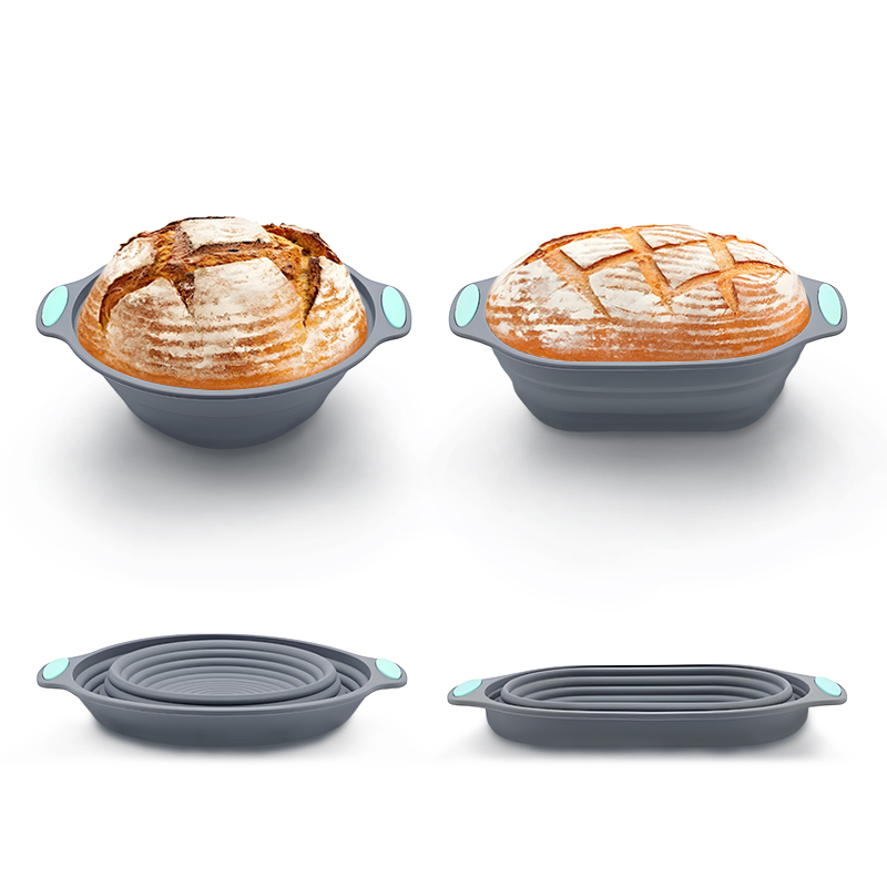 1PC シリコン製折りたたみ式バンネットパン発酵バスケット  - Kitchen Gadgets And Accessories のレビューと価格