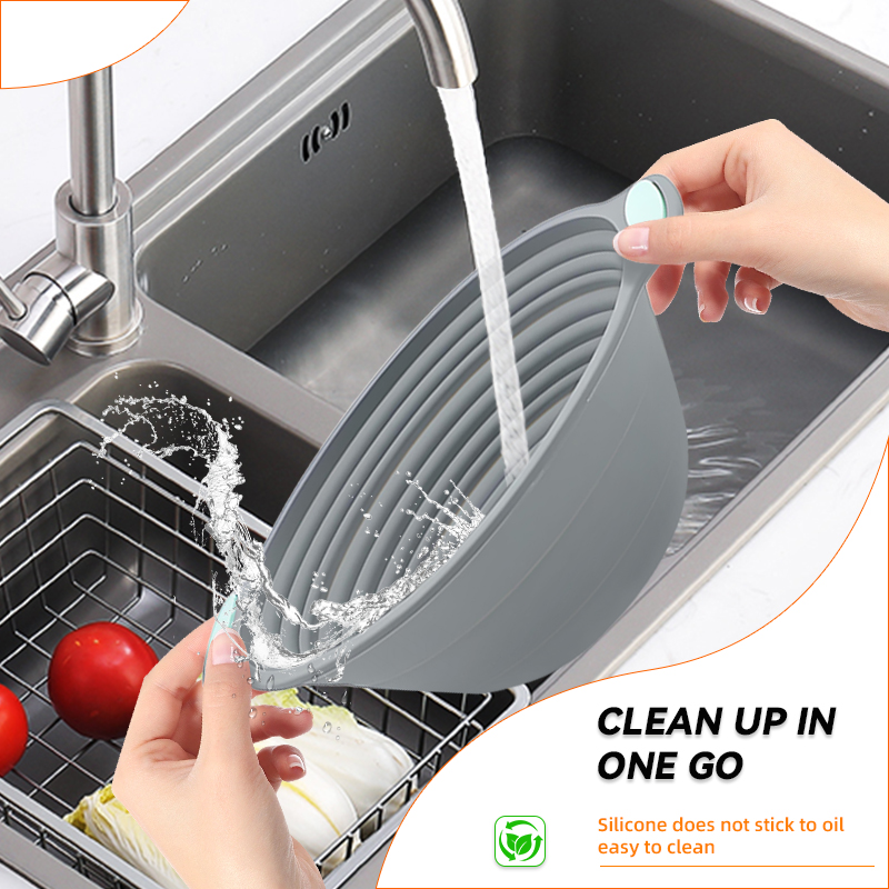 1PC シリコン製折りたたみ式バンネットパン発酵バスケット  - Kitchen Gadgets And Accessories のレビューと価格