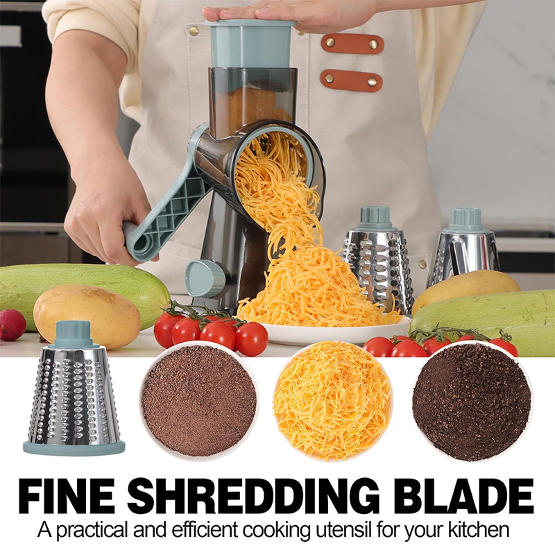 LMETJMA 3 in 1 ロータリーチーズおろし金多用途 - Cheese Grater Box のレビューと価格