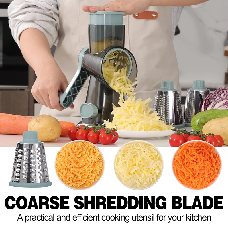 LMETJMA 3 in 1 ロータリーチーズおろし金多用途 - Cheese Grater Box のレビューと価格