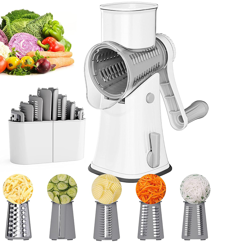 LMETJMA 5 in 1 ロータリーチーズおろし金シュレ - Cheese Grater Box のレビューと価格