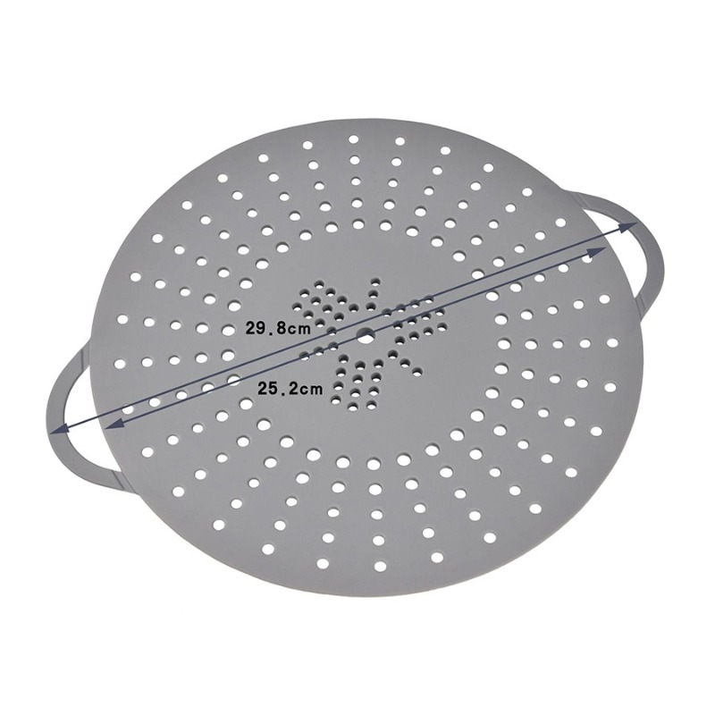 30cm シリコンスチーマー 食品調理用 大型スチーマーバス - Silicone Steamer Basket のレビューと価格