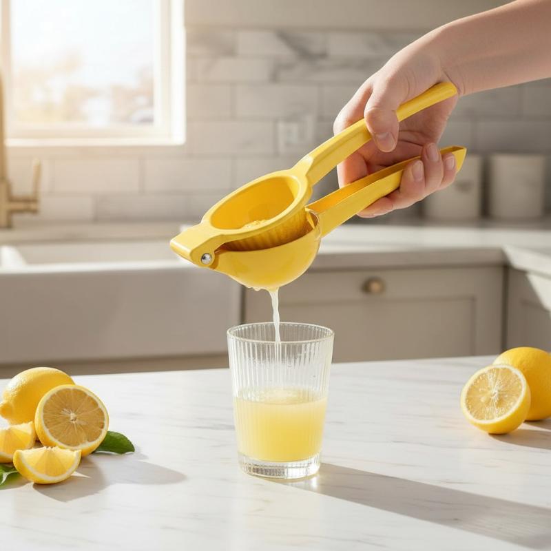 ハンドヘルド手動レモンジューサー、創造的なキッチンガジェット - Kitchen Gadgets Useful のレビューと価格
