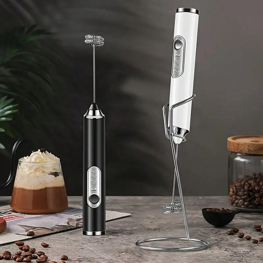 1パック入りハンドヘルド電動ミキサー、卵ビーター、ミルク泡立 - Kitchen Gadgets Useful のレビューと価格