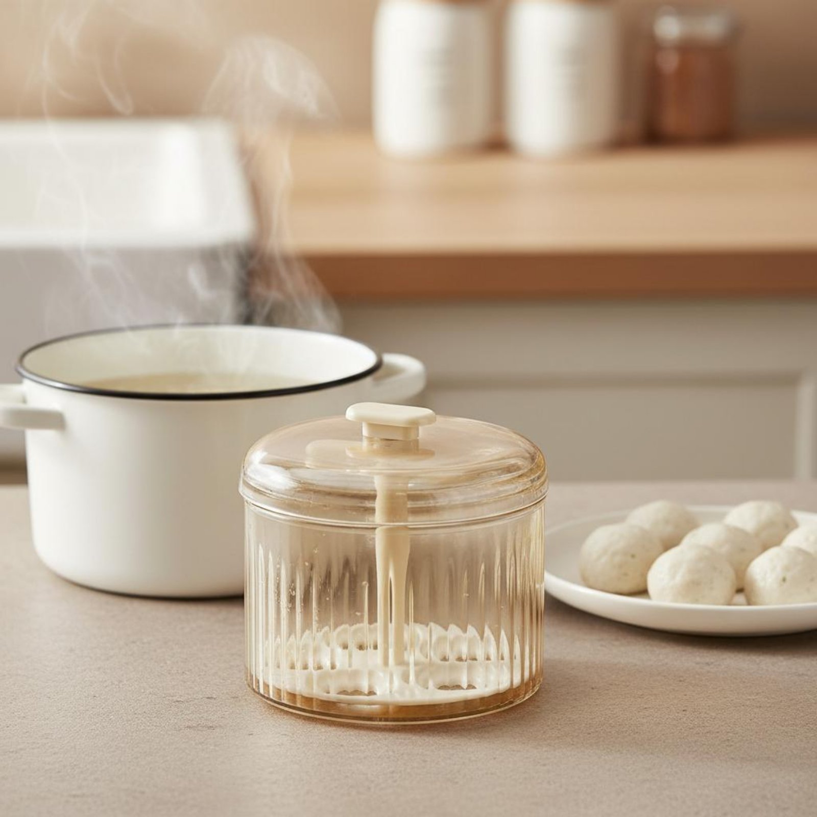 手動式ミートボールプレス、一度に5個作れるシーフード球体プレ - Kitchen Gadgets Save Time のレビューと価格