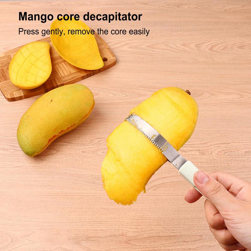 3in1 マンゴー皮むき切断ナイフマンゴー皮むきセパレーター - Avocado Slicer Tool のレビューと価格