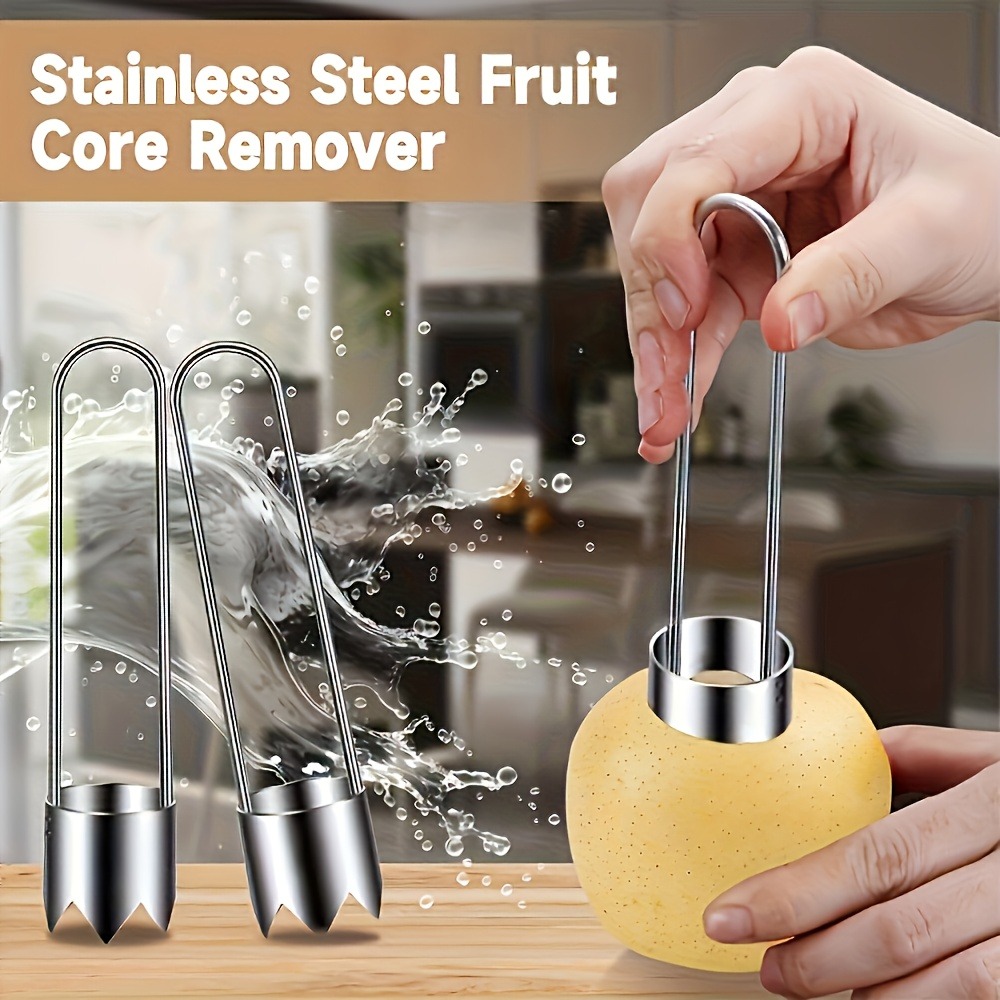 ステンレス製果物野菜芯抜き器、ピーマン種子除去ツール、リンゴ - Kitchen Gadgets And Accessories のレビューと価格