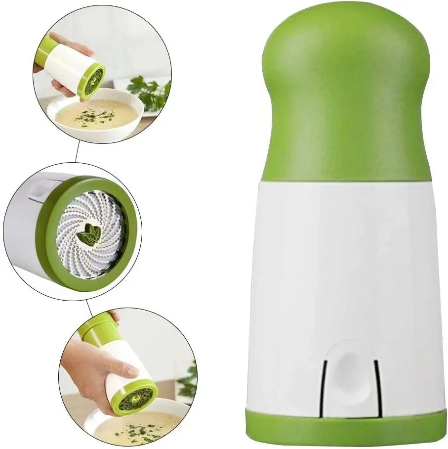 多機能手動スパイスミル、パセリシュレッダー、ハーブグラインダ - Kitchen Gadgets Vegetable Cutter のレビューと価格