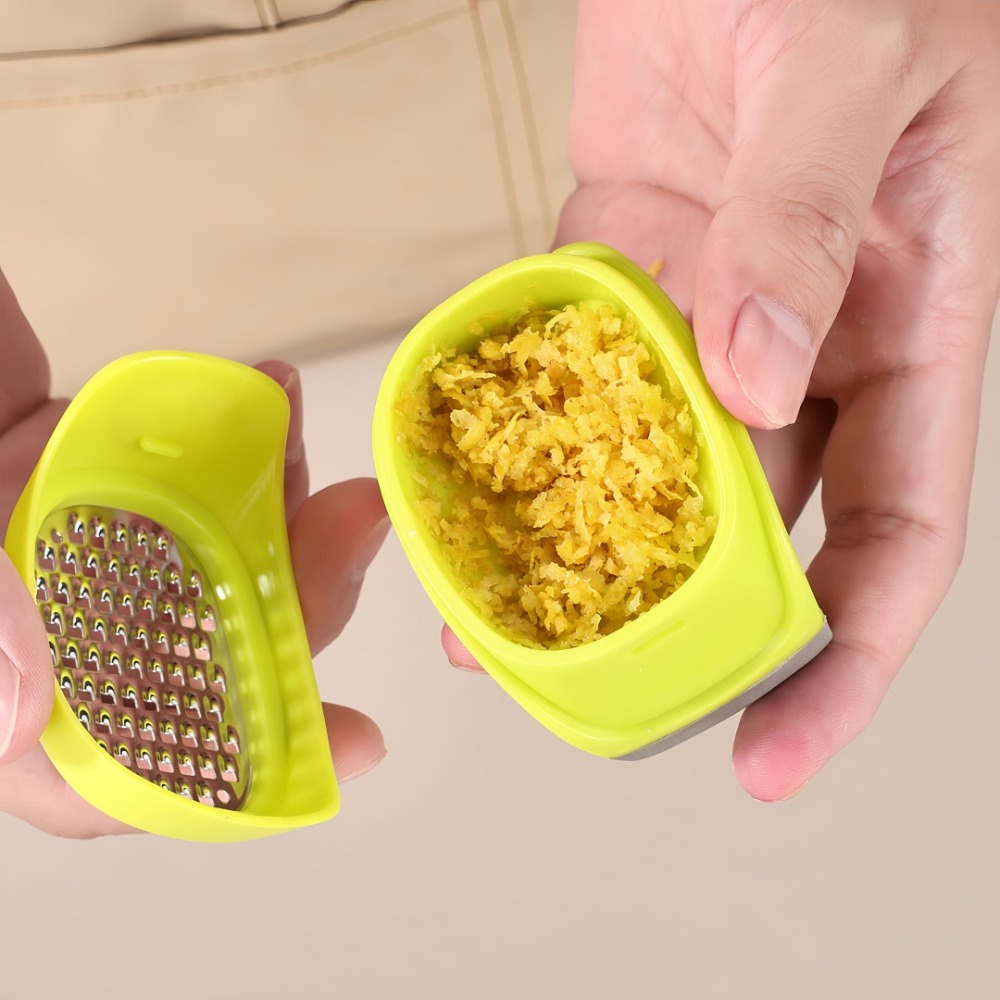 円形シャープガーリックプレス耐久性のある簡単にきれいなステン - Cheese Grater Box のレビューと価格