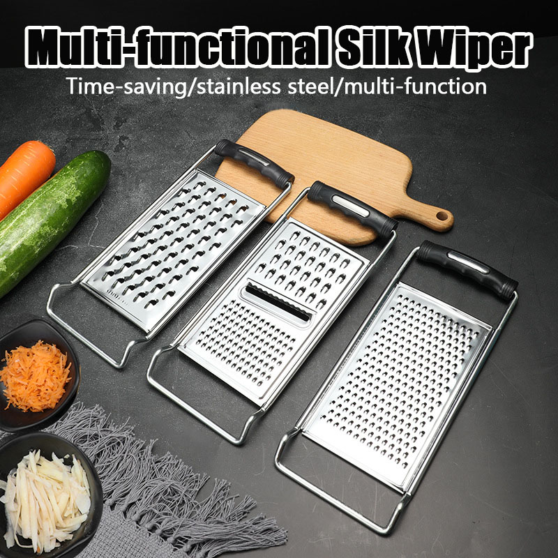 ステンレススチールスキッドボトムフラットグレーターハンドヘル - Cheese Grater Box のレビューと価格