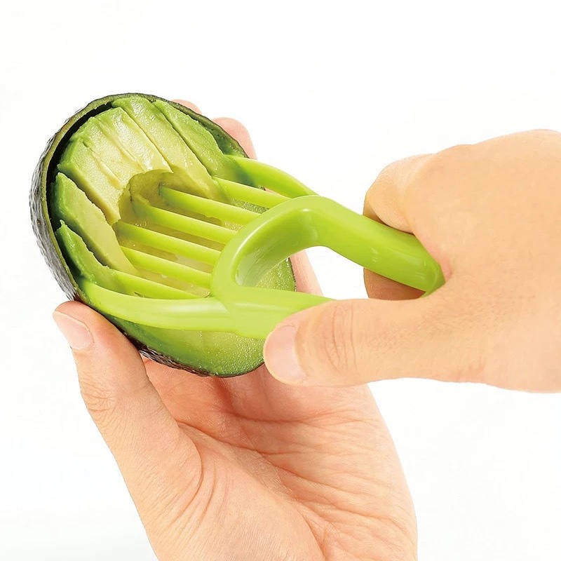 3 in 1ステンレス鋼スライサー,野菜スライサー,肉,バタ - Avocado Slicer Tool のレビューと価格