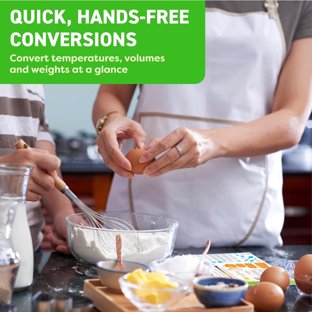 キッチン測定換算表マグネット ベーキング・クッキング用 6x - Kitchen Gadgets And Accessories のレビューと価格