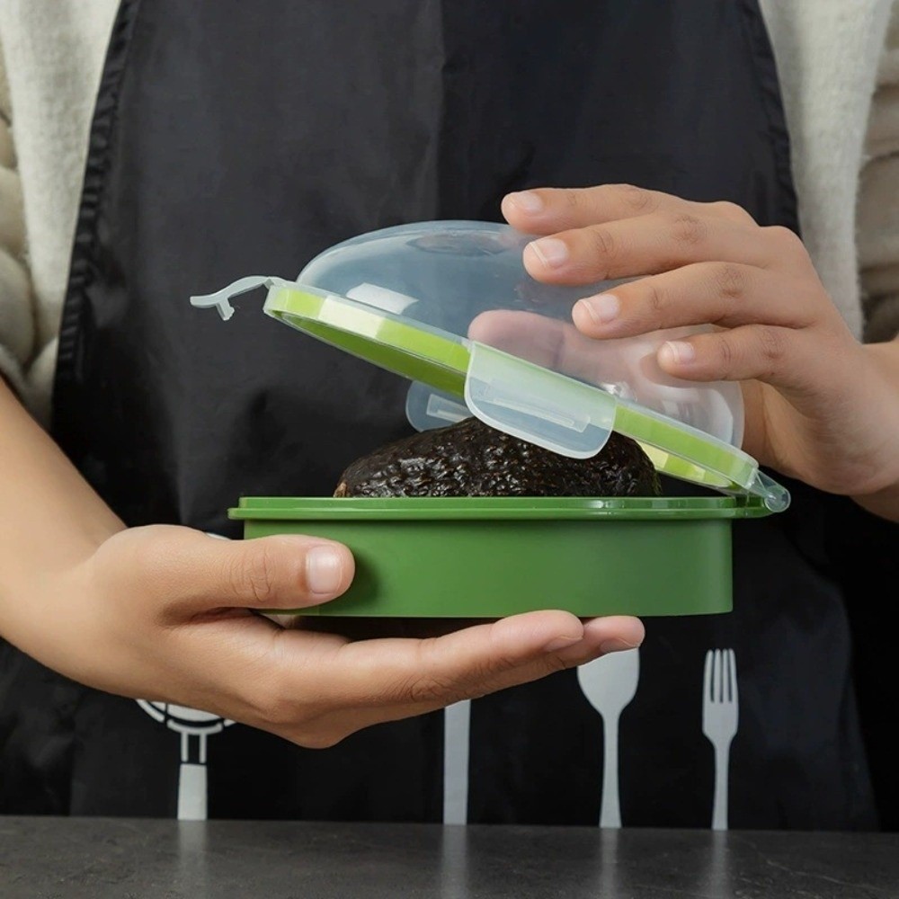 再利用可能なアボカド保存容器、食洗機対応、スナップオン式蓋付 - Avocado Slicer Tool のレビューと価格