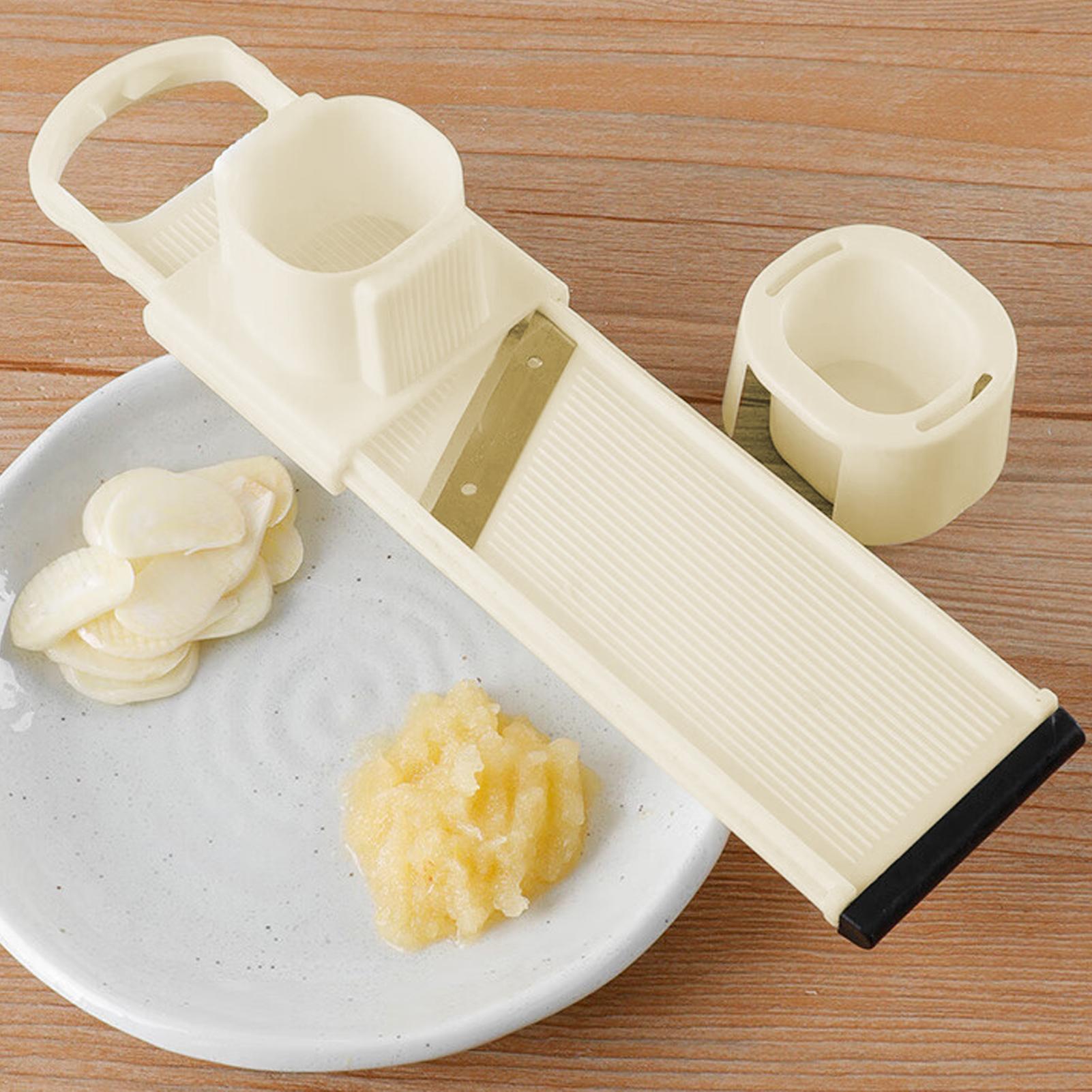 1個入りニンニクスライサーカッターシュレッダー2in1機能付 - Kitchen Gadgets Vegetable Cutter のレビューと価格
