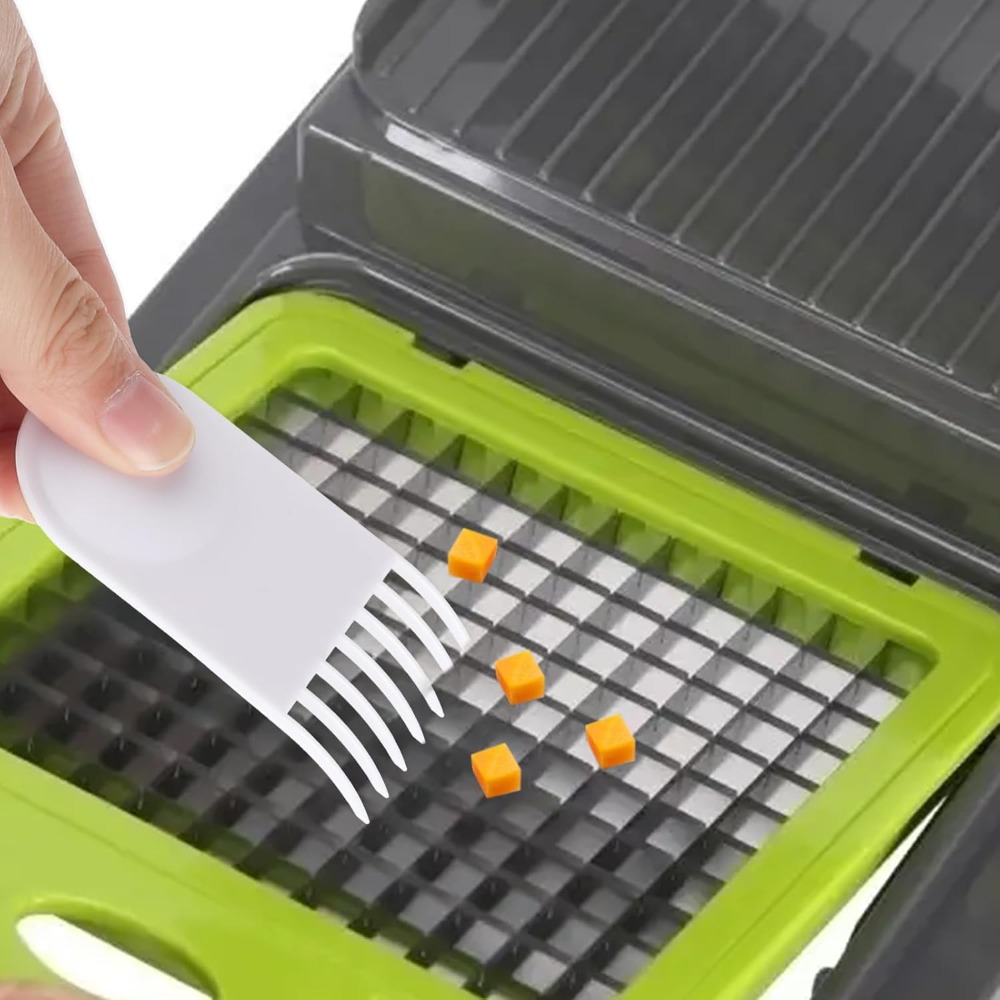 2個入り野菜チョッパー洗浄ブラシツール 多目的ホワイトプラス - Kitchen Gadgets Vegetable Cutter のレビューと価格