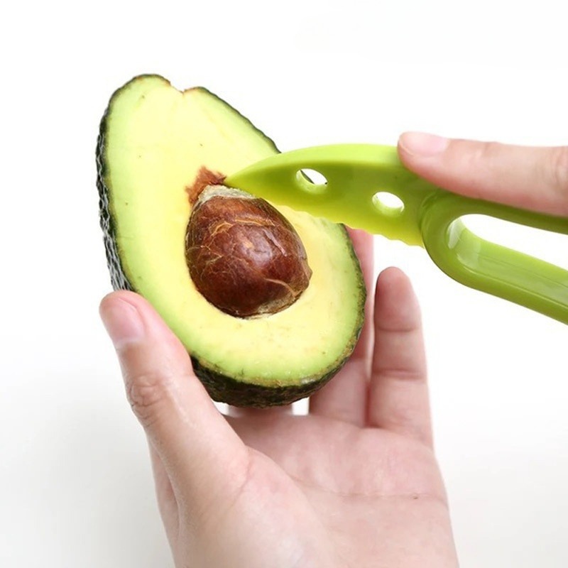 1PC 3 in 1 アボカドスライサー シアコアラー バタ - Avocado Slicer Tool のレビューと価格