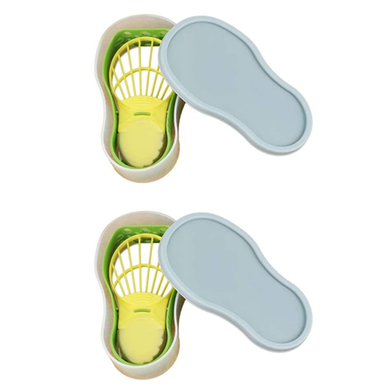 ABMO 2X 5-in-1アボカドスライサーセット フルー - Avocado Slicer Tool のレビューと価格