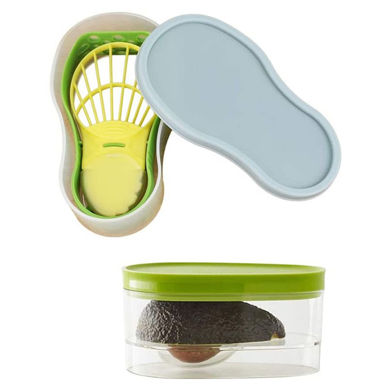 ABMO 2X 5-in-1アボカドスライサーセット フルー - Avocado Slicer Tool のレビューと価格