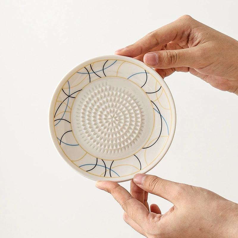 2-in-1 セラミック製ニンニク生姜グレータープレート 手 - Kitchen Gadgets Vegetable Cutter のレビューと価格