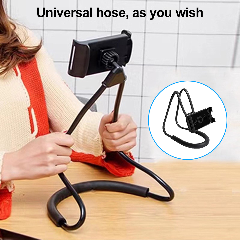 首掛け式怠惰な携帯電話スタンド、フレキシブルグースネック携帯 - Kitchen Gadgets I Need のレビューと価格